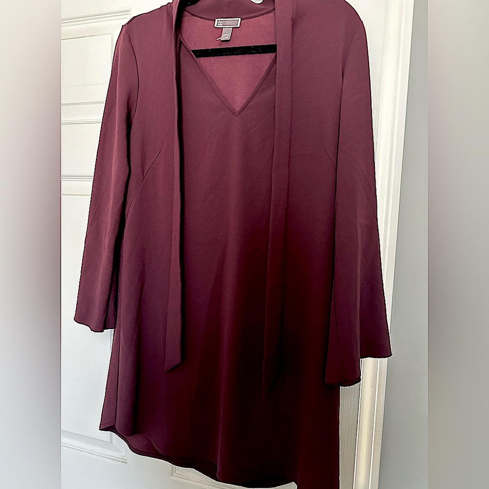Maroon dress, size Small